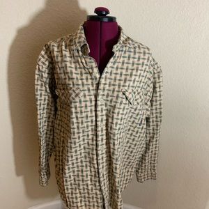 Men’s Patagonia Dress Casual Shirt Size Large